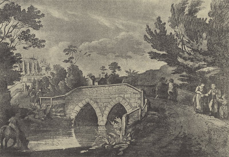 Puente de los mendigos, 1796 de English School
