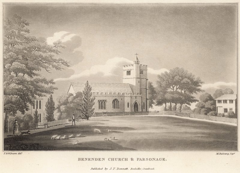 Iglesia y casa parroquial de Benenden de English School