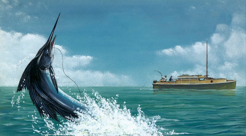 Pesca de grandes peces de English School