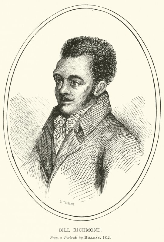 Bill Richmond, de un retrato de Hillman de English School