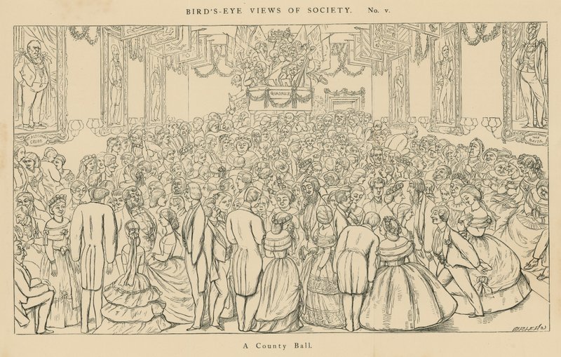 Vistas panorámicas de la sociedad: Un baile de condado de English School