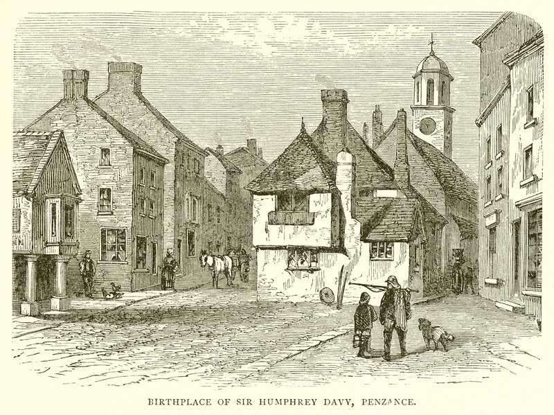 Lugar de nacimiento de Sir Humphrey Davy, Penzance de English School