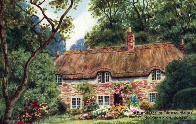 Lugar de nacimiento de Thomas Hardy, Bockhampton, Dorset de English School