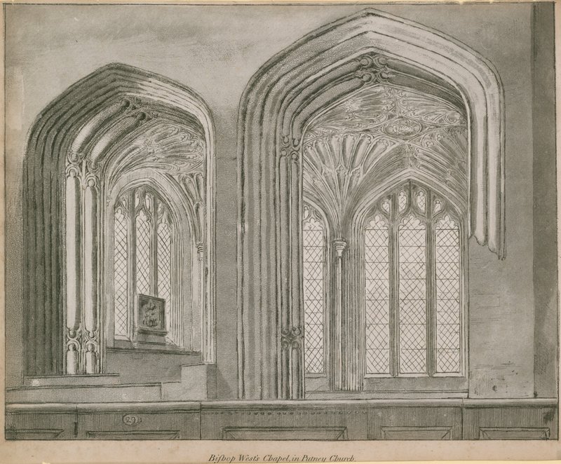 Capilla del Obispo West en la Iglesia de Putney de English School