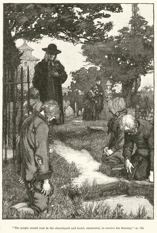 Obispo Wilson de Sodor y Man (grabado) de English School