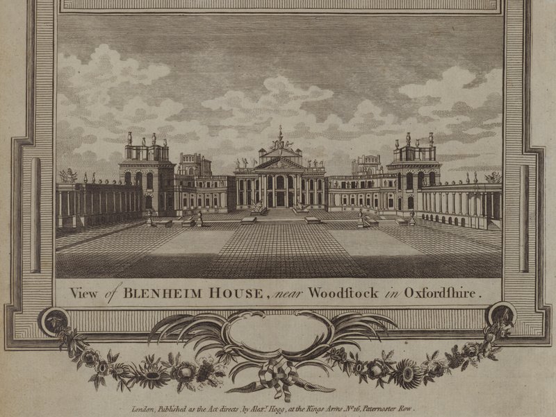 Palacio de Blenheim, Woodstock, Oxfordshire de English School