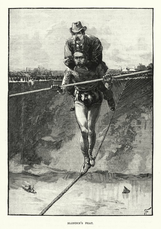 La hazaña de Blondin de English School