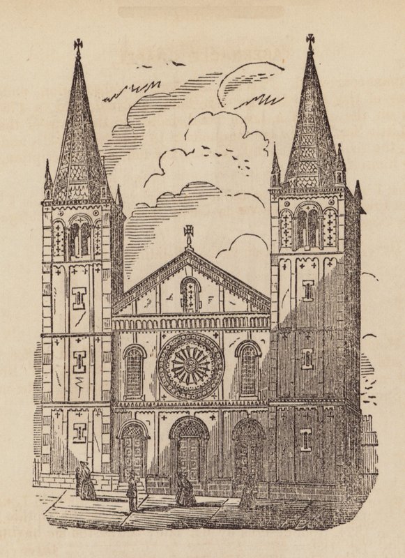 Capilla de Bloomsbury (grabado) de English School