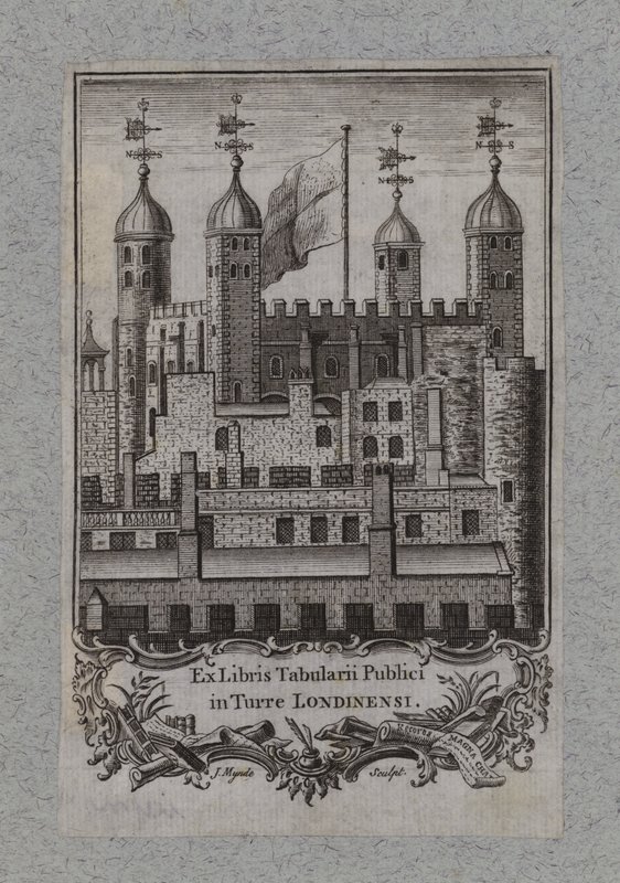 Exlibris, Torre de Londres de English School