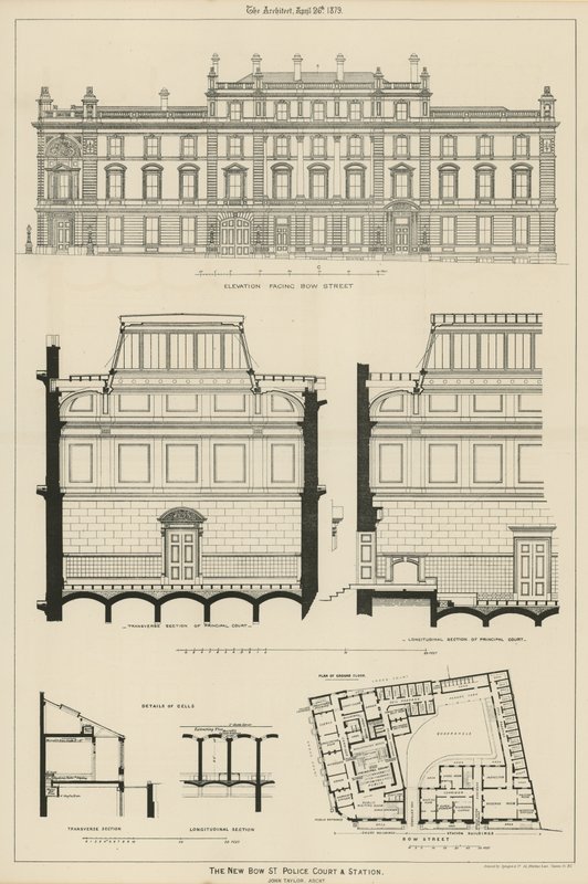 Tribunal y estación de policía de Bow Street de English School