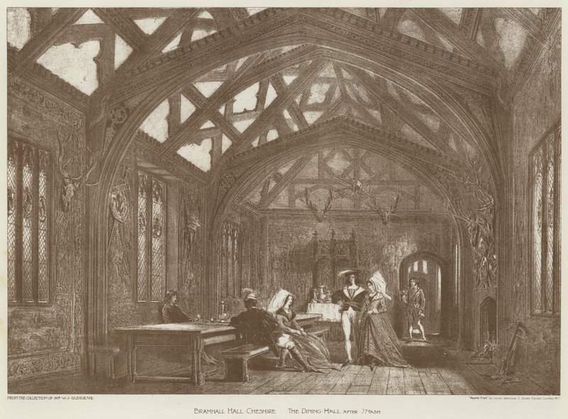 Bramhall Hall, Cheshire, El comedor de English School