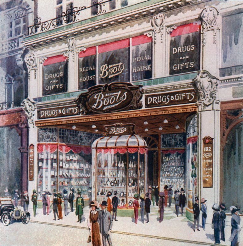 Sucursal de Boots en 182 Regent Street de English School