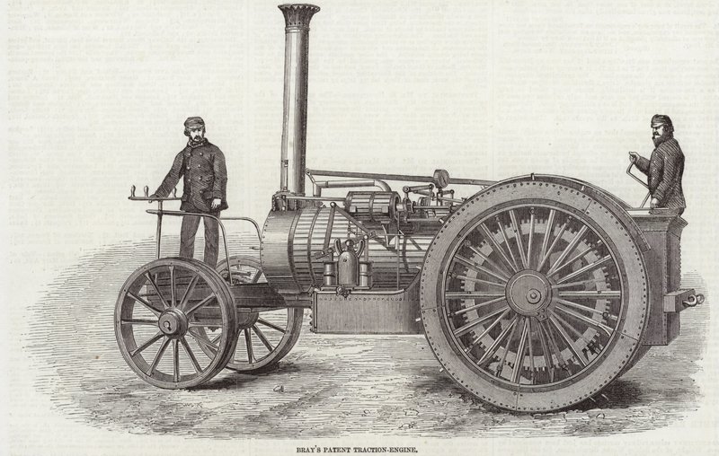 Motor de tracción patentado por Bray de English School