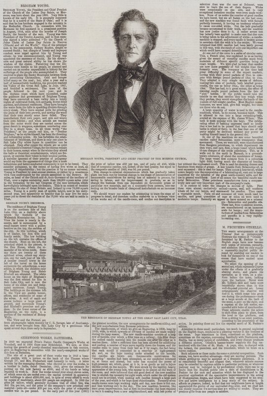 Brigham Young (grabado) de English School
