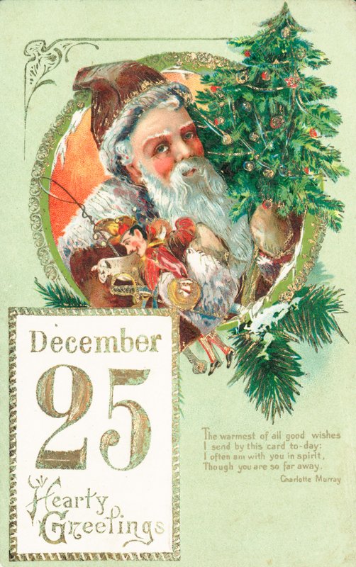 Tarjetas de Navidad británicas de English School