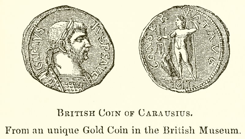 Moneda británica de Carausio de English School
