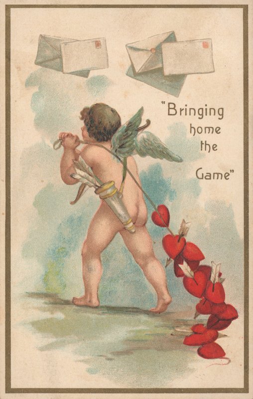 Tarjeta de San Valentín británica de English School