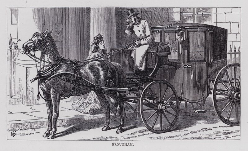 Brougham (grabado) de English School