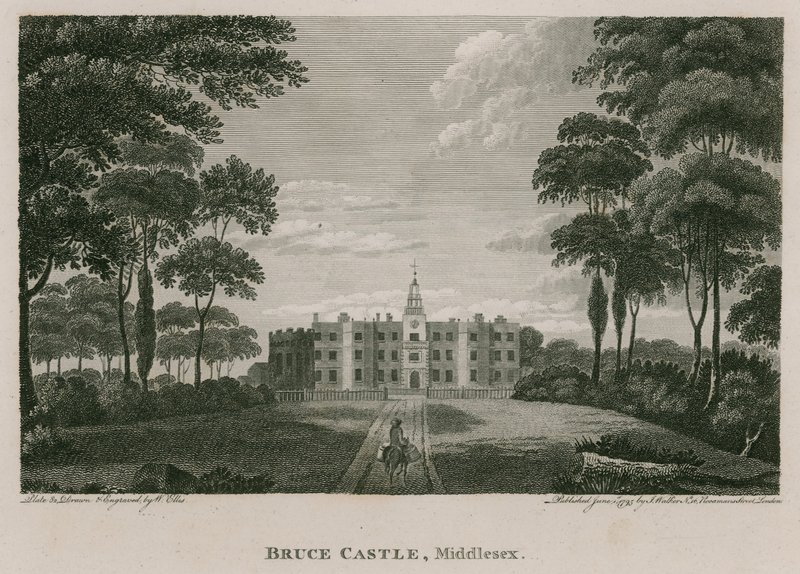 Castillo de Bruce, Tottenham, Londres de English School