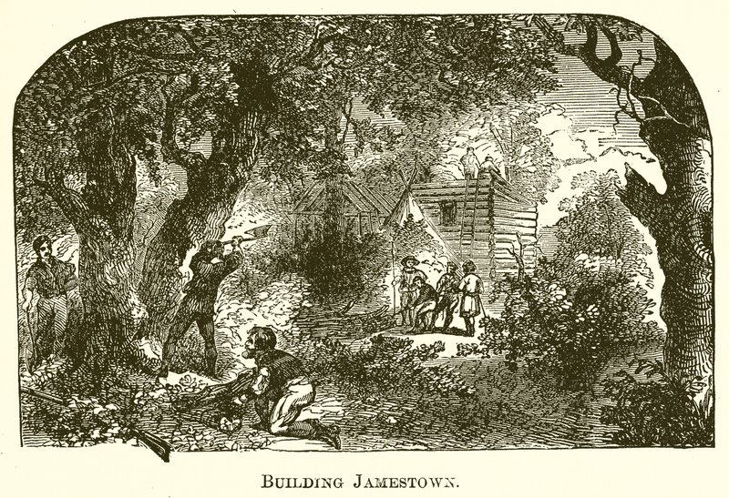 Construcción de Jamestown de English School