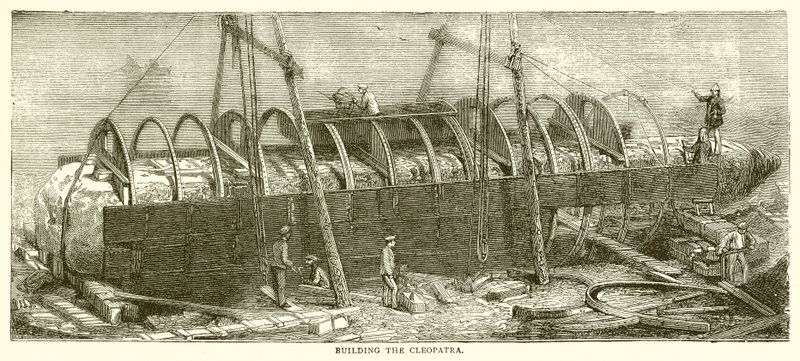 Construcción del Cleopatra de English School