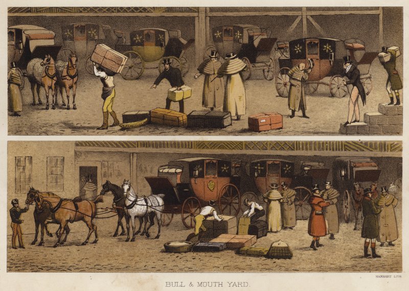Bull and Mouth Yard de English School