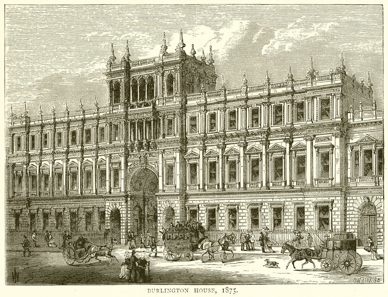 Casa Burlington, 1875 de English School