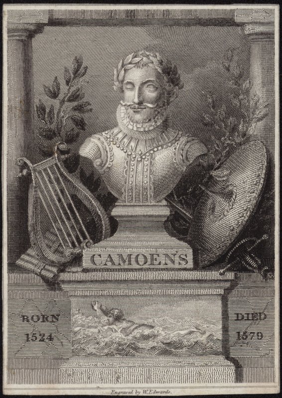 Busto de Luis de Camoens de English School