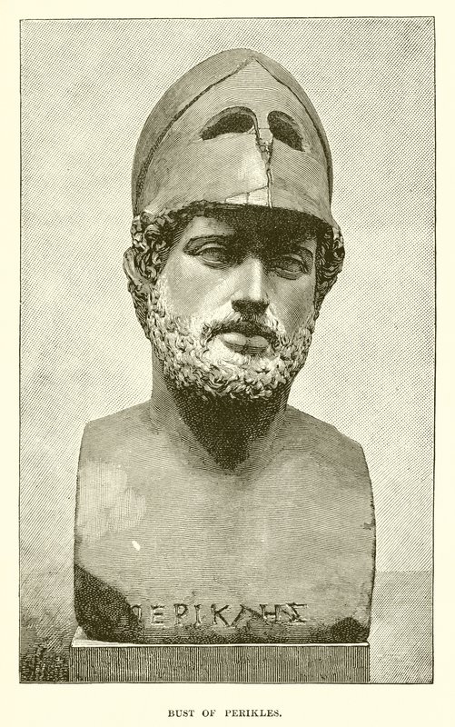 Busto de Pericles de English School