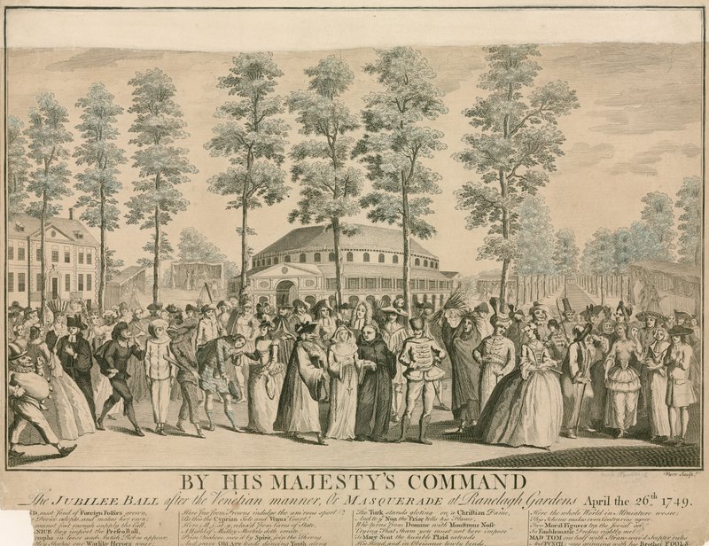 Por orden de Su Majestad, Baile de Jubileo al estilo veneciano de English School
