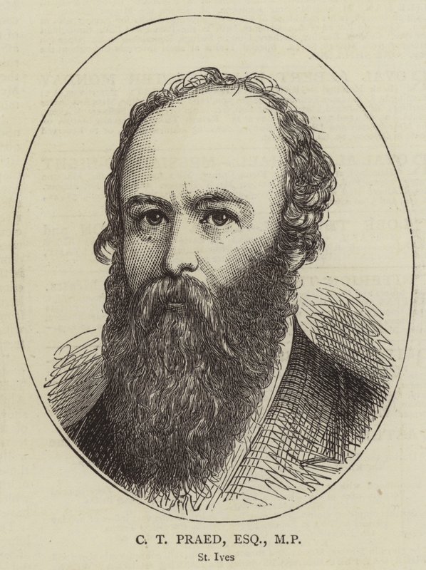 C T Praed, Esquire, MP (grabado) de English School
