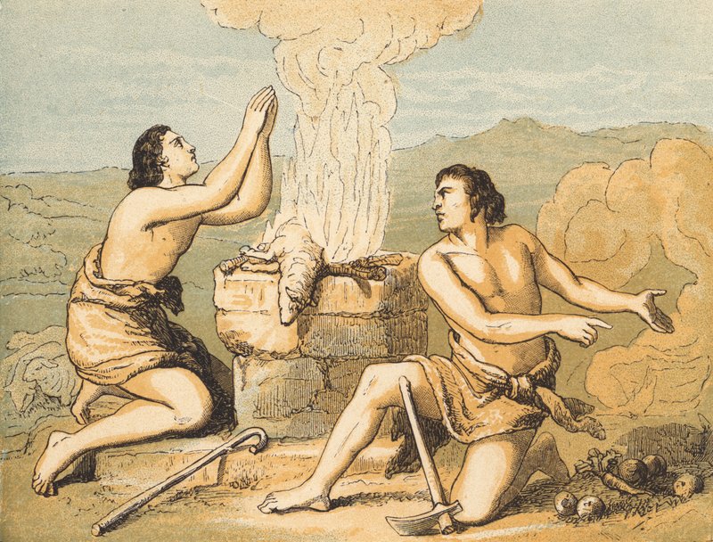 El sacrificio de Caín y Abel de English School