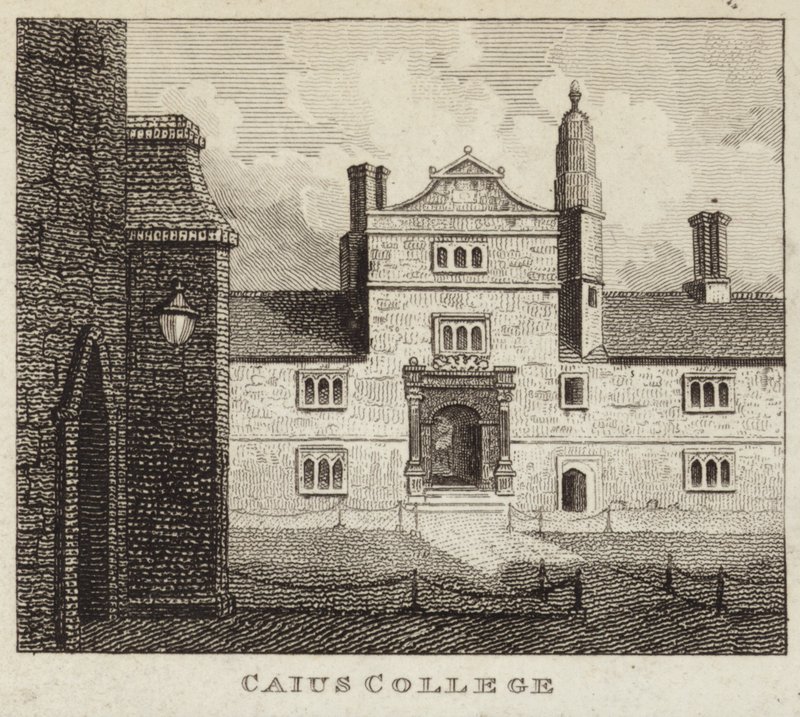 Caius College, parte de la Universidad de Cambridge de English School