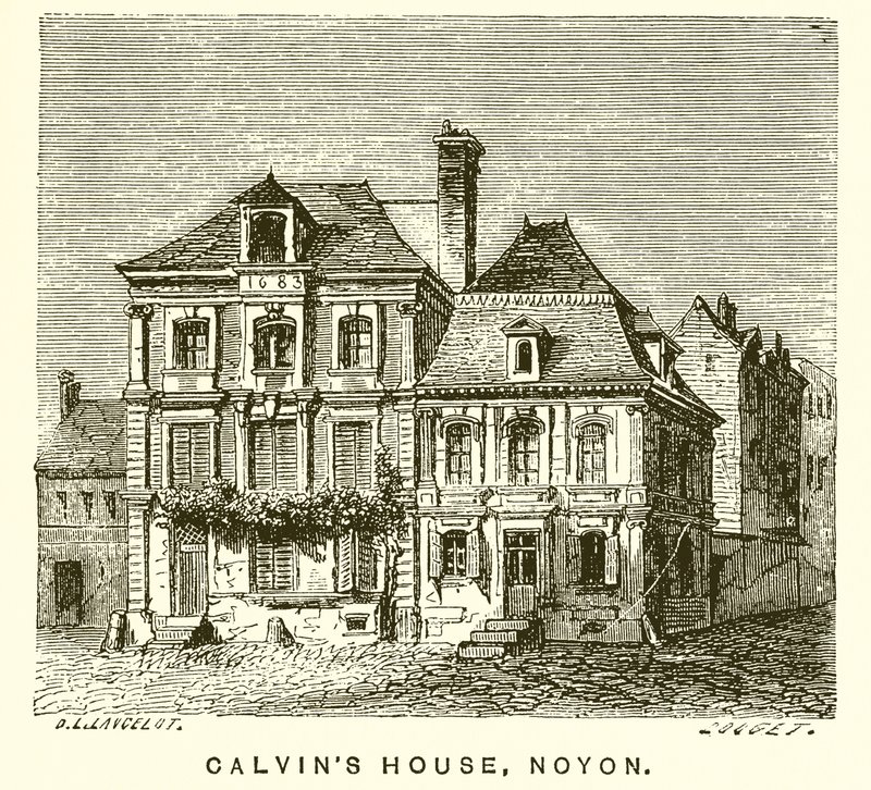 Casa de Calvino, Noyon de English School