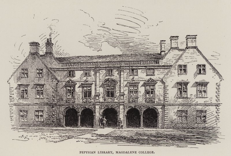 Cambridge: Biblioteca Pepysiana, Magdalene College de English School