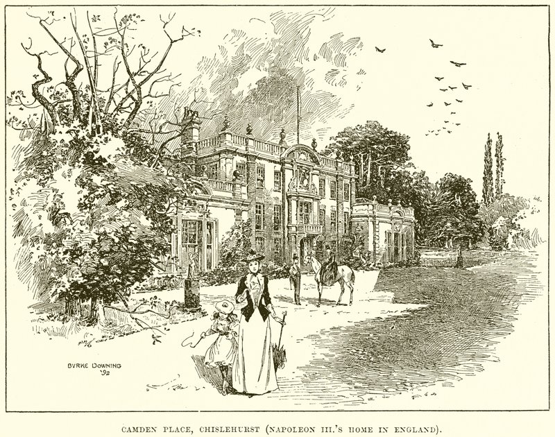 Camden Place, Chislehurst (Hogar de Napoleón III en Inglaterra) de English School