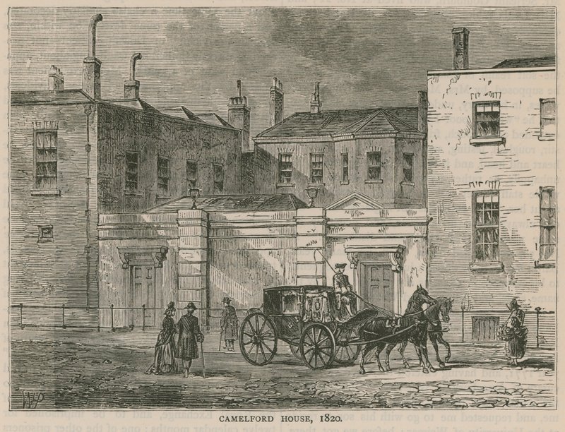 Camelford House, Londres, 1820 de English School