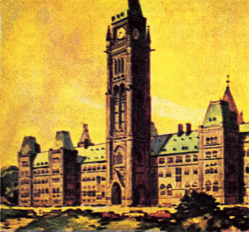 Parlamento de Canadá en Ottawa de English School