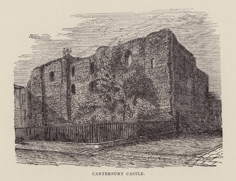 Canterbury: Castillo de Canterbury de English School