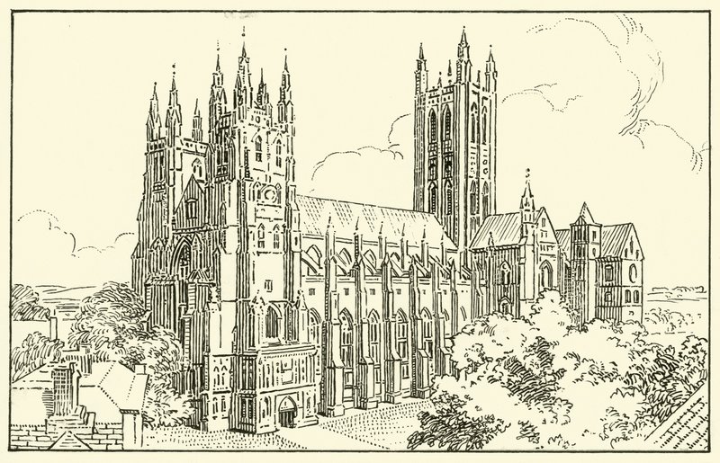 Catedral de Canterbury de English School