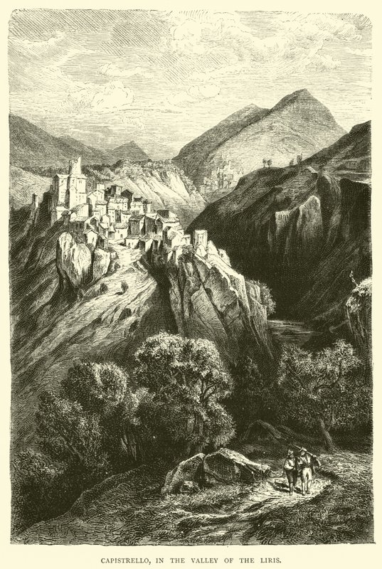 Capistrello, en el Valle del Liris de English School