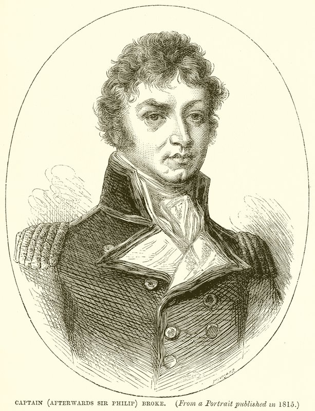 Capitán (después Sir Philip) Broke de English School