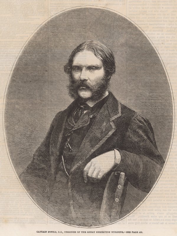 Capitán Fowke, diseñador del Edificio de la Gran Exposición de English School