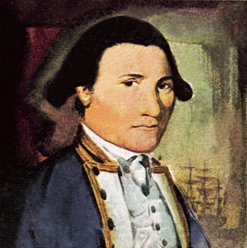 Capitán James Cook de English School