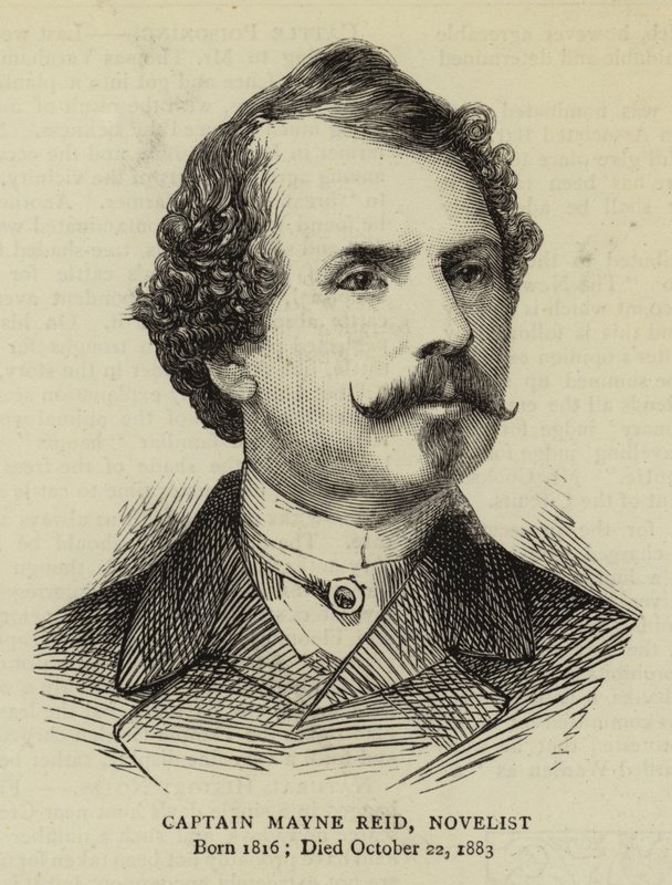 Capitán Mayne Reid, Novelista de English School