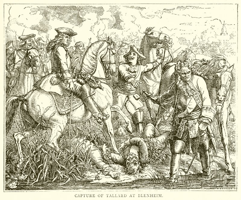 Captura de Tallard en Blenheim de English School