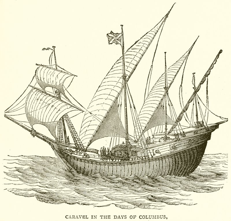 Carabela en los días de Colón de English School