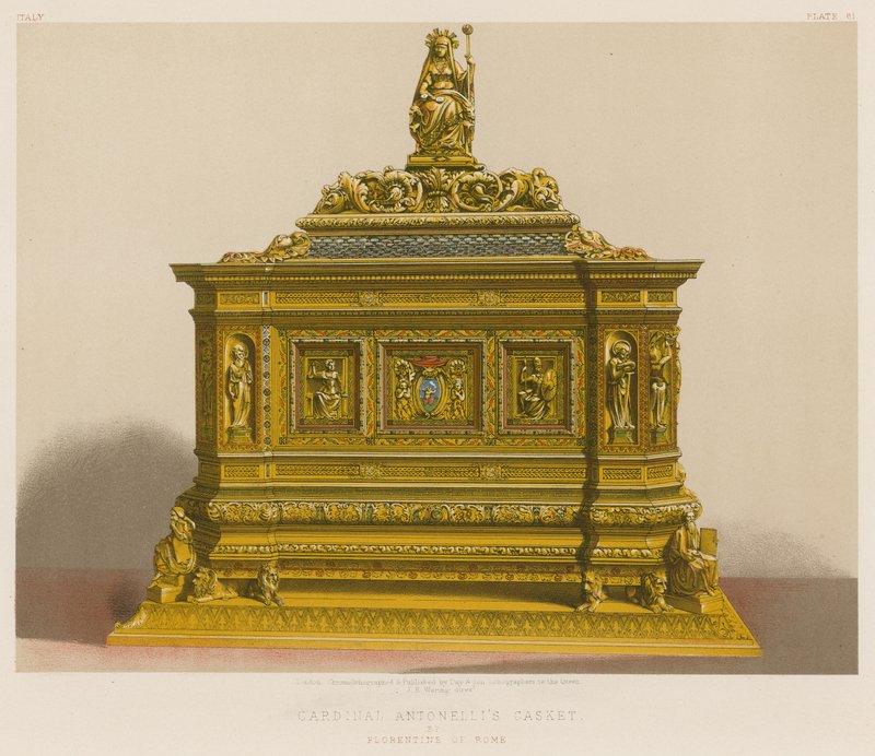 Cofre del Cardenal Antonelli de English School