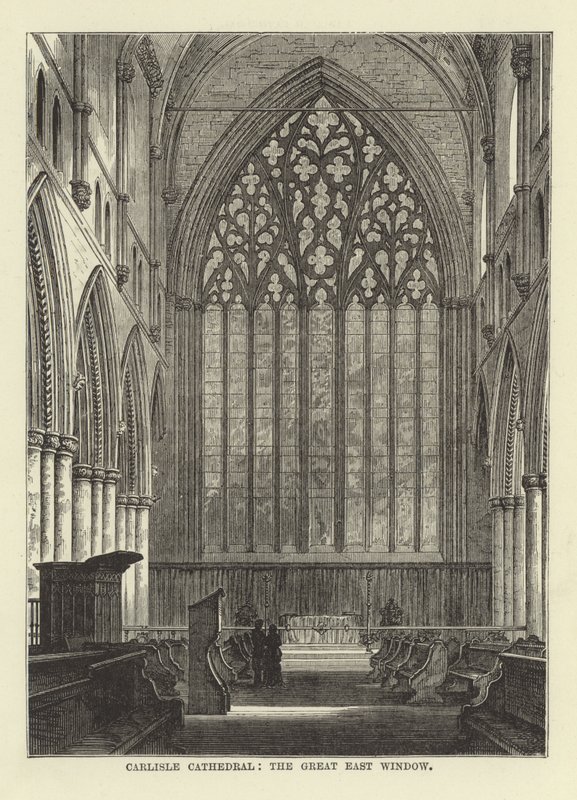 Catedral de Carlisle, la Gran Ventana Este de English School