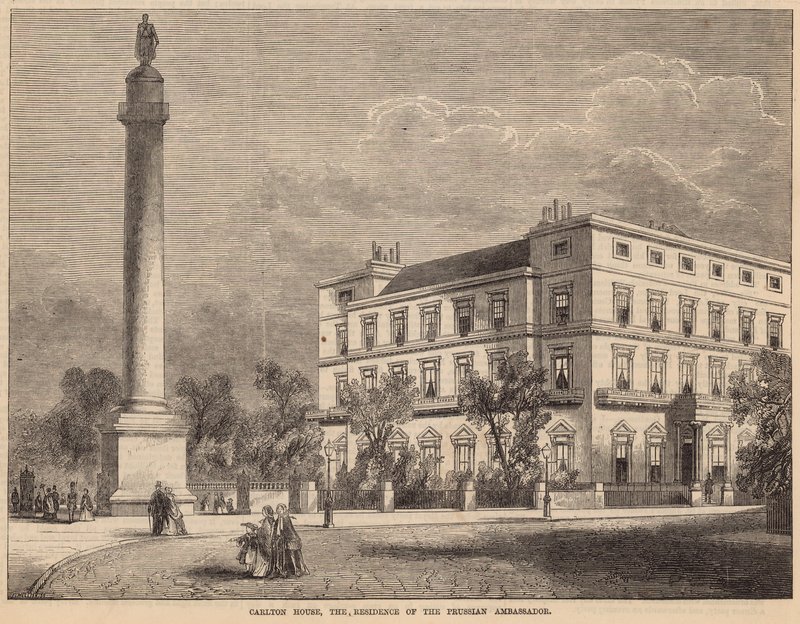 Carlton House, la residencia del Embajador Prusiano de English School